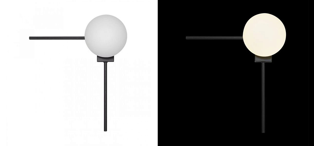 Бра Direct Rays Black 32 см Бра Direct Rays Black 32 см - Loft-Concept в Орле