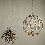 Подвесной светильник круглый в виде веток деревьев Starburst варинант исполнения - 2 | Loft Concept в Орле