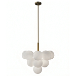 Люстра круглая со стеклянными сферами Maleficent варинант исполнения - 4 | Loft Concept в Орле