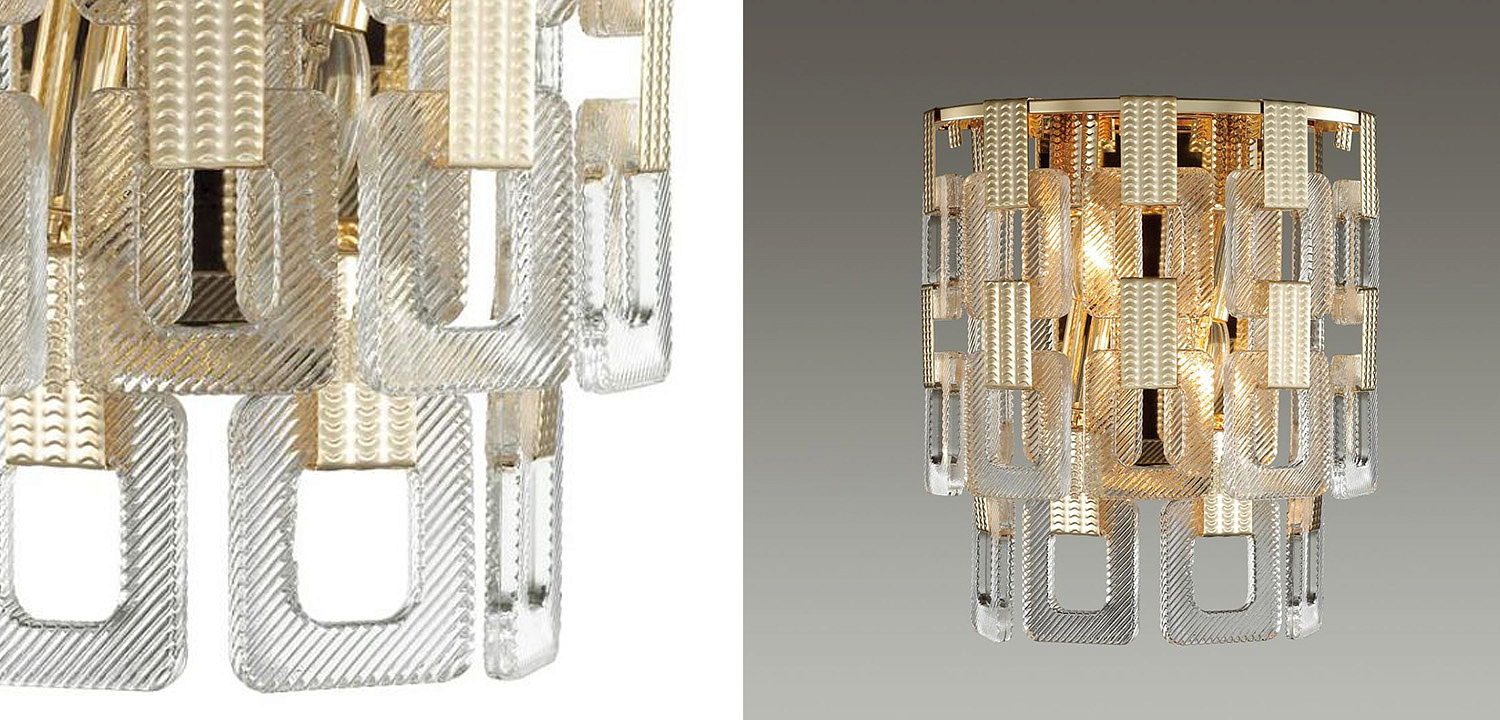 Бра Ribbed Elements Pendant Бра Ribbed Elements Pendant - Loft-Concept в Орле