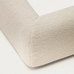 Кровать со съемным бежевым чехлом из ткани букле White Boucle Collection варинант исполнения - 5 | Loft Concept в Орле