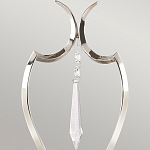 Бра с 2-мя лампами и подвеской из прозрачного стекла Elstead Lighting варинант исполнения - 5 | Loft Concept в Орле