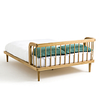 Кровать из массива дуба с пружинным блоком Mateta варинант исполнения - 4 | Loft Concept в Орле