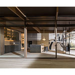 Кухонный гарнитур из массива дерева и металла HI-LINE 6 Dada Engenereed Kitchen варинант исполнения - 2 | Loft Concept в Орле