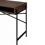 Стол рабочий в стиле лофт с ящиком и нишей для хранения Urban Style Space 2 варинант исполнения - 5 | Loft Concept в Орле