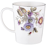 Кружка фарфоровая с рисунком цветов 400 мл Garden Whisper Porcelain Set  варинант исполнения - 1 | Loft Concept в Орле