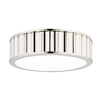 Потолочный светильник с гофрированным серебрянным абажуром Millennium варинант исполнения - 1 | Loft Concept в Орле