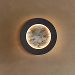 Бра в форме диска цвета латунь Brass Borders варинант исполнения - 5 | Loft Concept в Орле