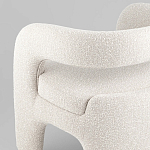 Кресло дизайнерское для лаунж зоны жемчужного цвета Pearl Lounge варинант исполнения - 5 | Loft Concept в Орле