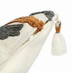 Подушка декоративная с вышивкой и кисточками Divine Abstractions варинант исполнения - 3 | Loft Concept в Орле