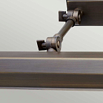 Светильник для картин с призматическим плафоном и двойными регулируемыми шарнирами Elstead Lighting варинант исполнения - 45 | Loft Concept в Орле