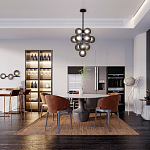 Люстра в форме виноградой грозди Inflorescence варинант исполнения - 4 | Loft Concept в Орле