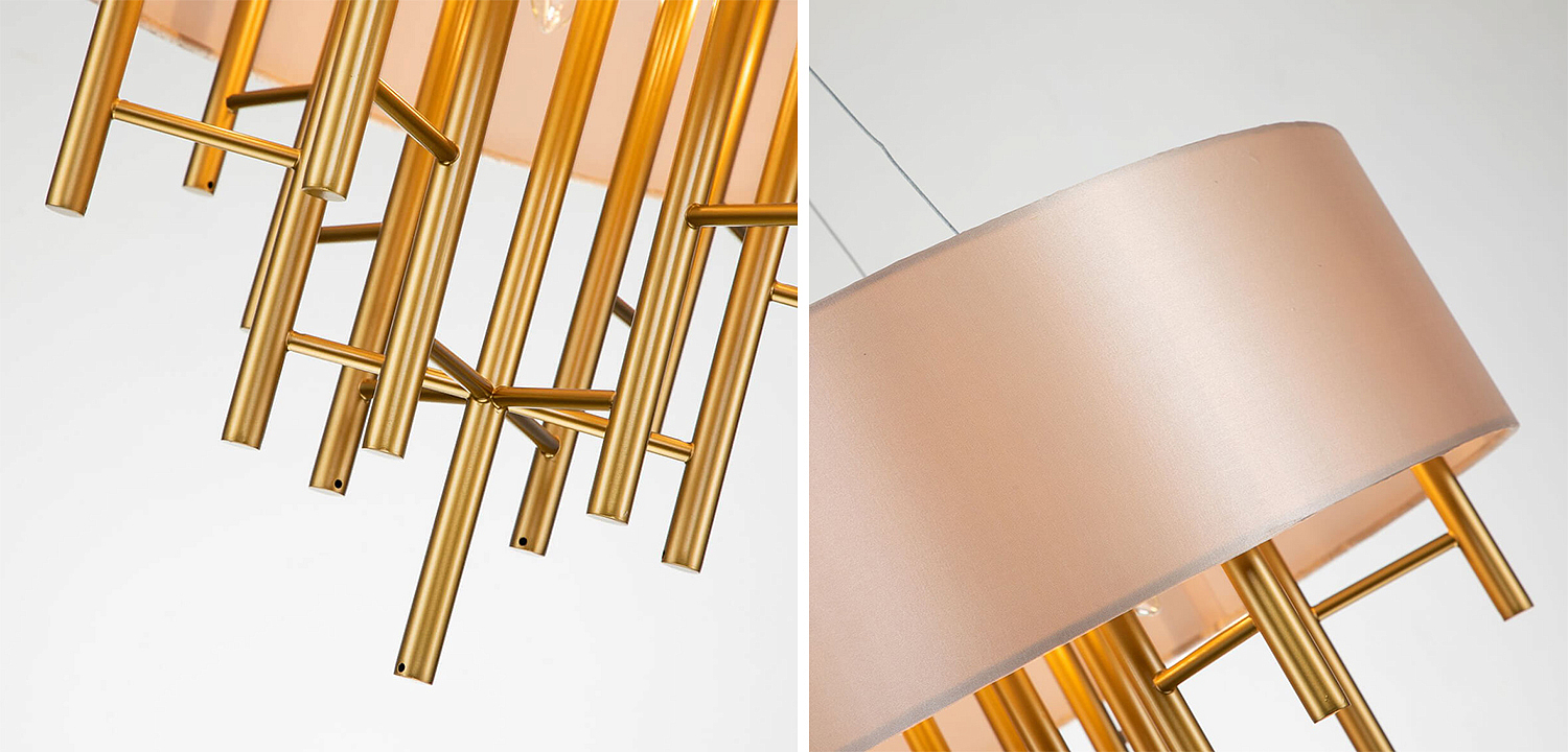 Люстра Oswell Lampshade Chandelier Люстра Oswell Lampshade Chandelier - Loft-Concept в Орле