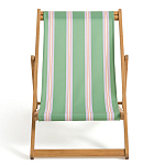 Шезлонг из акации и ткани Argentina варинант исполнения - 4 | Loft Concept в Орле