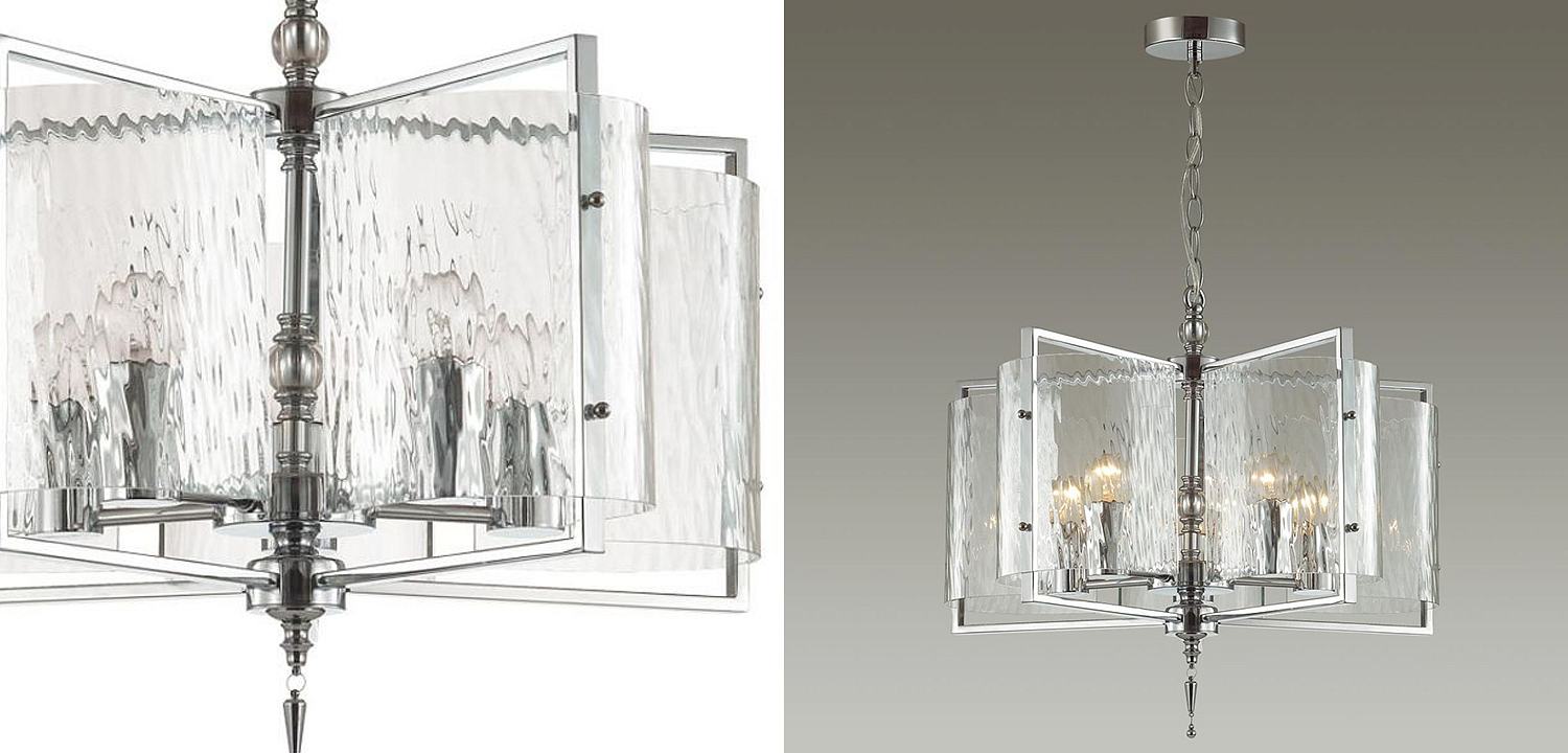 Люстра Karissa Chrome Chandelier 48 Люстра Karissa Chrome Chandelier 48 - Loft-Concept в Орле