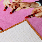 Коврик Seletti Lipstick Pink варинант исполнения - 1 | Loft Concept в Орле