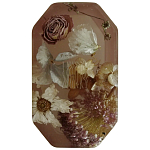 Шкатулка из эпоксидной смолы с цветами розовая Epoxy Resin Flowers Box Pink варинант исполнения - 1 | Loft Concept в Орле