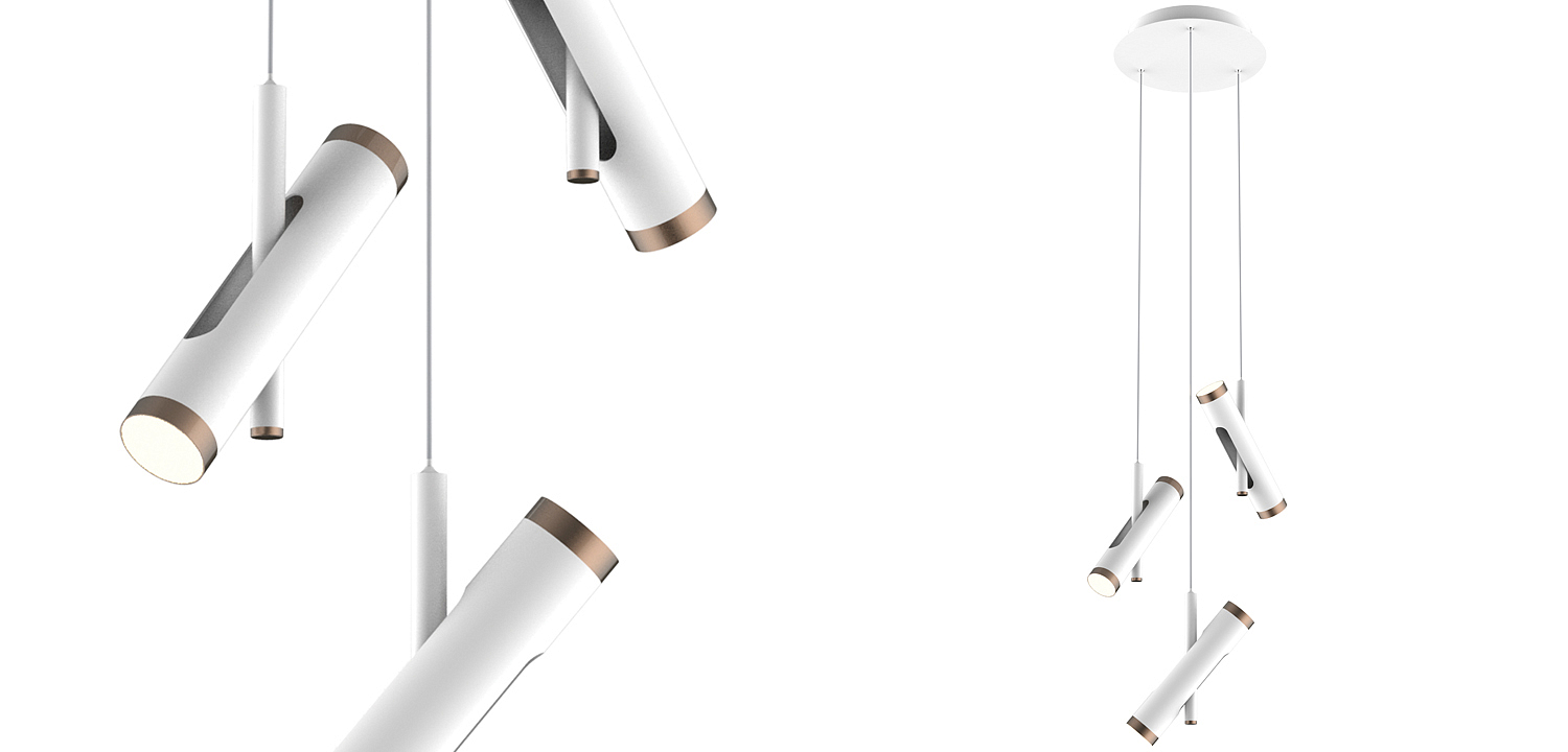 Люстра Rainer Chandelier Trio white Люстра Rainer Chandelier Trio white - Loft-Concept в Орле