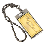 Флеш-карта брелок USB 2.0 на 32 гб с гравировкой символа знака зодиака Дева в подарочной коробке Metal Flash Drive варинант исполнения - 2 | Loft Concept в Орле