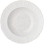 Обеденный сервиз белого цвета из фарфора на 6 персон 23 предмета Floral Charm варинант исполнения - 3 | Loft Concept в Орле