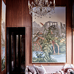 Обои ручная роспись Le Brésil Amarelo  варинант исполнения - 5 | Loft Concept в Орле