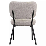 Стул мягкий с серо-бежевой буклированной обивкой Inspiration from Provence варинант исполнения - 4 | Loft Concept в Орле