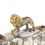 Настольный письменный набор из мрамора с декором в виде льва в подарочной упаковке Marble Accessory варинант исполнения - 3 | Loft Concept в Орле