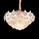 Люстра круглая с многослойными элементами в виде лепестков Embodiment варинант исполнения - 1 | Loft Concept в Орле