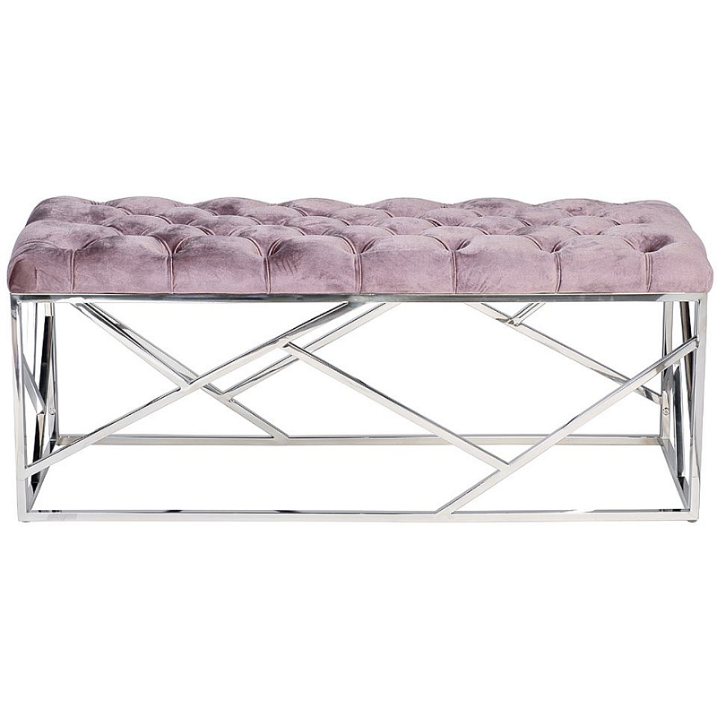 Банкетка Marietas DARK PINK Темно-розовый в Орле | Loft Concept 