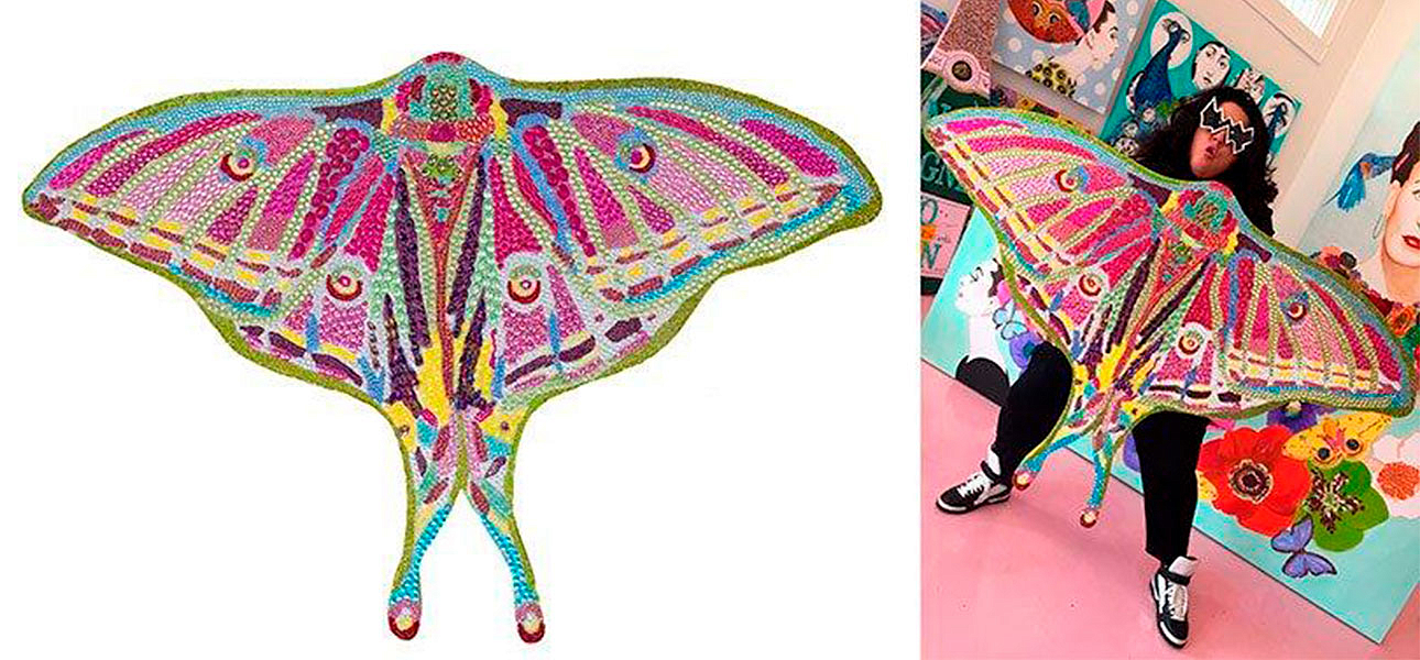 Картина “Spanish Moon Moth Butterfly Cut Out” Картина “Spanish Moon Moth Butterfly Cut Out” - Loft-Concept в Орле