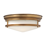 Потолочный светильник с белым матовым стеклянным плафоном в форме перевернутого конуса Hinkley варинант исполнения - 1 | Loft Concept в Орле