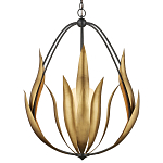 Люстра грушевидной формы с волнистыми листьями Foliage of Leaf Forms варинант исполнения - 2 | Loft Concept в Орле