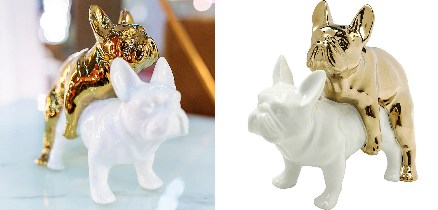 Статуэтка Bulldog Lovers Статуэтка Bulldog Lovers - Loft-Concept в Орле