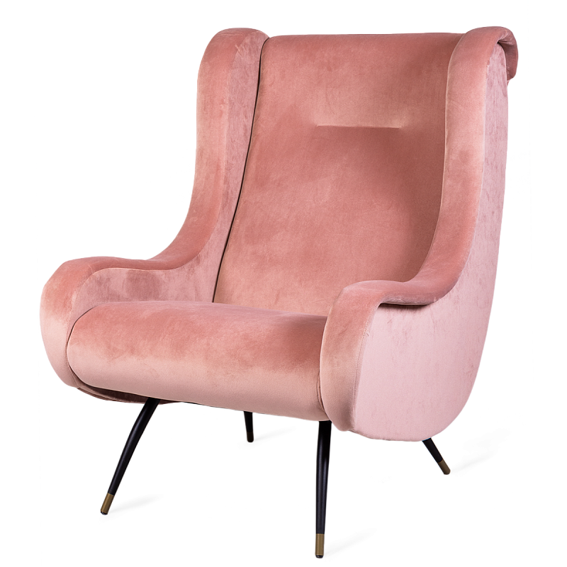 Кресло Sofia pink Розовый пастельный Кресло Sofia pink Розовый пастельный в Орле | Loft Concept