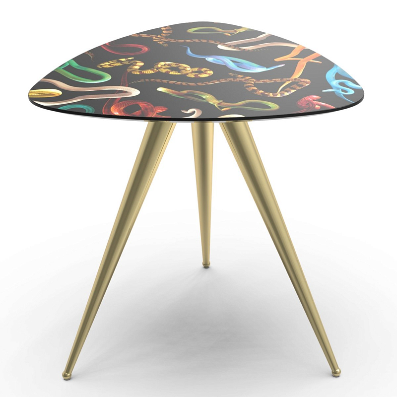 Журнальный стол Seletti Side Table Snakes Мульти Латунь в Орле | Loft Concept 