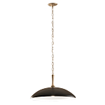 Подвесной светильник с широким куполообразным плафоном Kichler варинант исполнения - 2 | Loft Concept в Орле