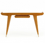 Дизайнерский рабочий стол из массива дерева Gio Ponti D.847.1 Writing Desk варинант исполнения - 3 | Loft Concept в Орле