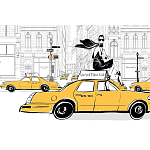 Megan Hess. New york: through a fashion eye варинант исполнения - 4 | Loft Concept в Орле