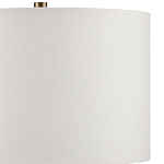 Настольная лампа с фактурным основанием с сочетании белого и зеленого цветов Festoon варинант исполнения - 2 | Loft Concept в Орле