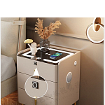 Умная прикроватная тумбочка c зарядкой для телефона Smart Furniture варинант исполнения - 4 | Loft Concept в Орле