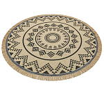 Ковер круглый из комбинированного состава Fantasy варинант исполнения - 3 | Loft Concept в Орле