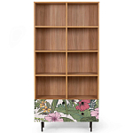 Широкий стеллаж с принтом Elise Rack варинант исполнения - 10 | Loft Concept в Орле