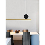 Люстра линейная светодиодная в минималистичном стиле New Age of Light варинант исполнения - 7 | Loft Concept в Орле