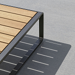 Шезлонг на металлическом каркасе с регулируемой спинкой GUELL Sunbed варинант исполнения - 5 | Loft Concept в Орле