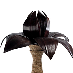 Настольная лампа черная INDONESIAN LAMPS варинант исполнения - 2 | Loft Concept в Орле