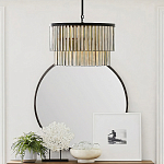 Люстра круглая с подвесками из натурального перламутра Nacre варинант исполнения - 2 | Loft Concept в Орле