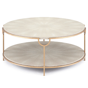 Gaston Stingray Texture Coffee Table Стол Серый скат
