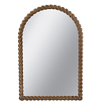 Зеркало с текстурной рамой из натурального дерева  Pine Wall Mirror варинант исполнения - 1 | Loft Concept в Орле