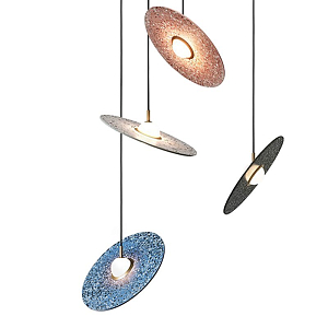 Подвесной светильник Stone Disc Haning Pendant