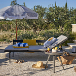 Диван-шезлонг черный Annet варинант исполнения - 7 | Loft Concept в Орле